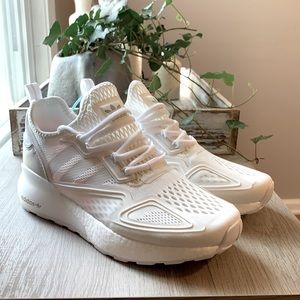 White Adidas ZX 2K Boost